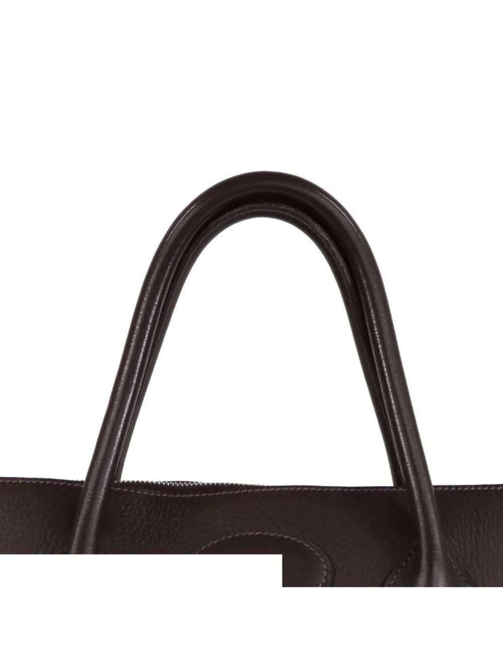 Hermes Bolide 45 Ebene Silver Taurillon Boston Bag